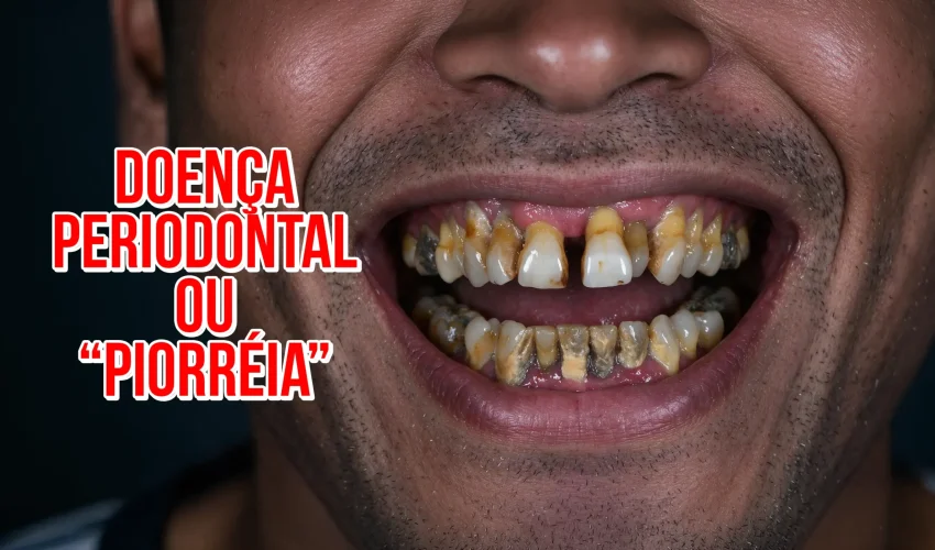 Doença Periodontal ou Piorréia: causas e tratamentos